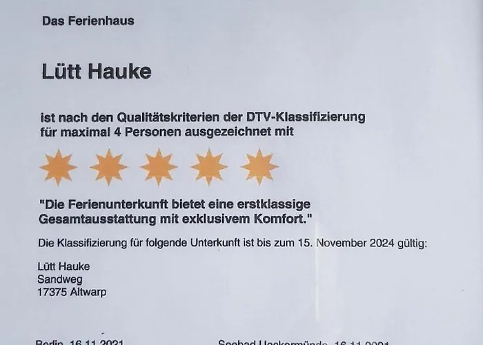 Lejlighed Fischerhus Luetthauke By Interhome *